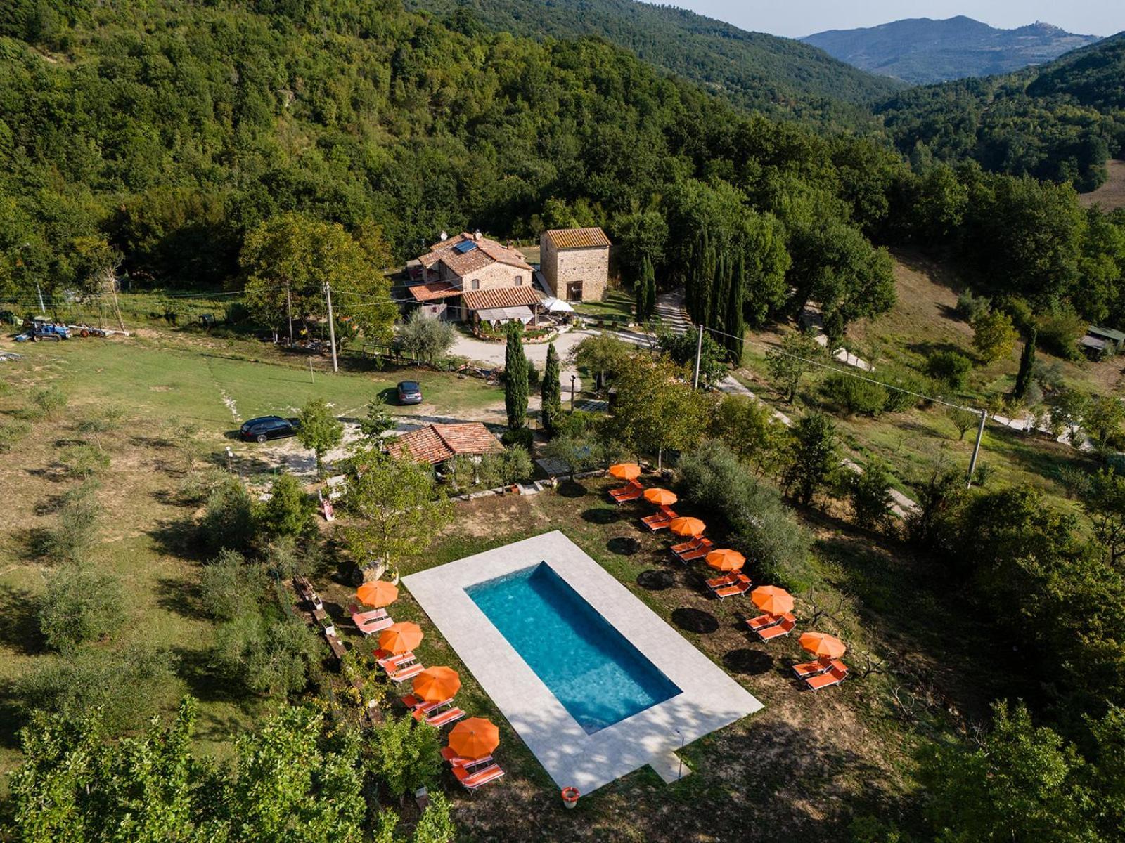 Agriturismo Santa Caterina カステルヌオーヴォ・ディ・ヴァル・ディ・チェーチナ エクステリア 写真
